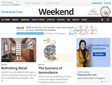 Tablet Screenshot of businesstimes.com.sg